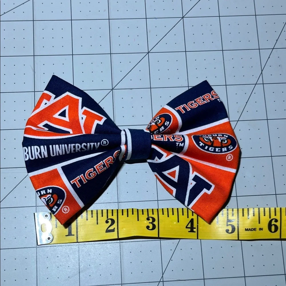 Auburn University Kids Bow Tie - Navy and Orange